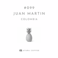 残り僅か【トロピカルでリッチな口当たり】JUAN MARTIN - COLOMBIA / SIDRA WASHED